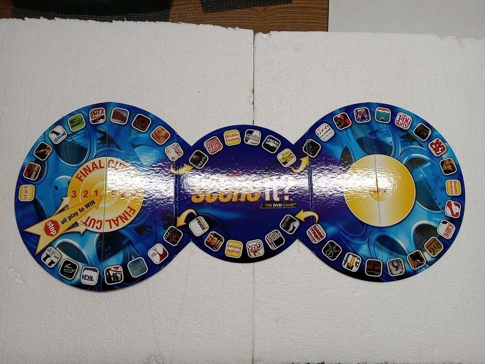 SCENE IT? MOVIE 2nd Edition REPLACEMENT Game Board